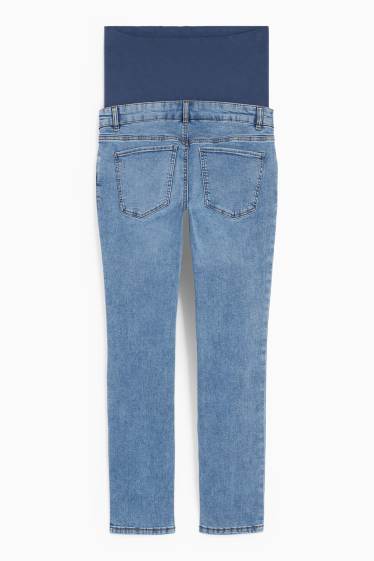 Femei - Jeans gravide - slim jeans - LYCRA® - denim-albastru