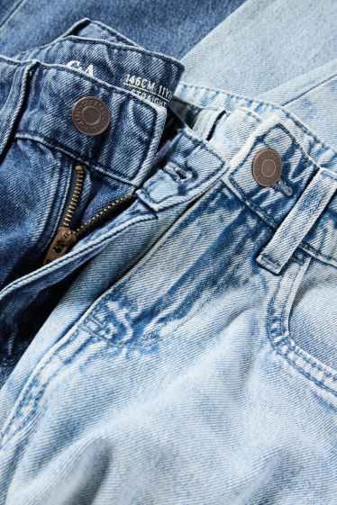Copii - Băieți - Multipack 2 perechi - straight jeans - denim-albastru deschis