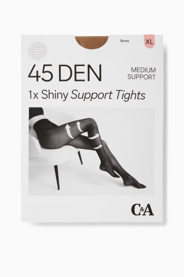 Femei - Dresuri - LYCRA® - 45 DEN - bronz