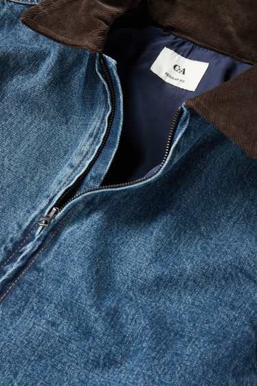 Bărbați - Jachetă din denim - denim-albastru