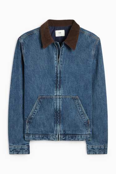 Bărbați - Jachetă din denim - denim-albastru