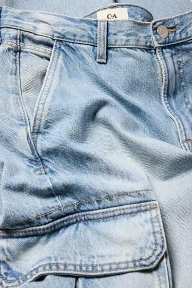 Bărbați - Cargo jeans - denim-albastru deschis