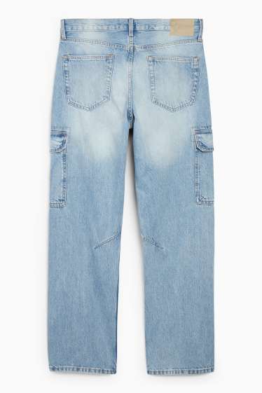Bărbați - Cargo jeans - denim-albastru deschis