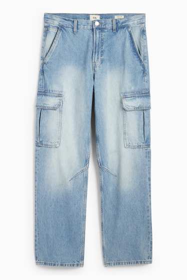 Bărbați - Cargo jeans - denim-albastru deschis