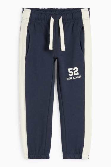 Copii - Băieți - Pantaloni de trening - albastru închis