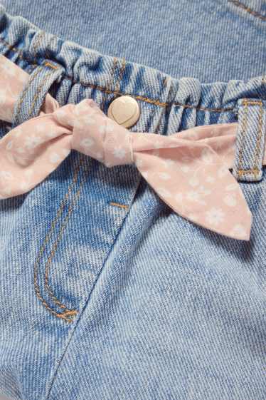 Bebeluși - fete - Wide leg jeans bebeluși - denim-albastru deschis