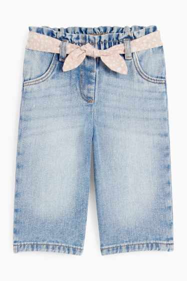 Bebeluși - fete - Wide leg jeans bebeluși - denim-albastru deschis