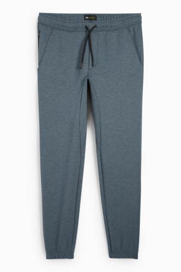 Bărbați - Pantaloni de trening funcționali - albastru închis