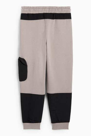 Copii - Băieți - Pantaloni de trening cargo - gri