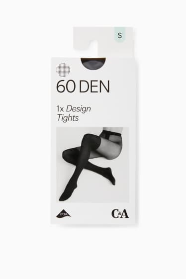 Femei - Dresuri - LYCRA® - 60 DEN - negru