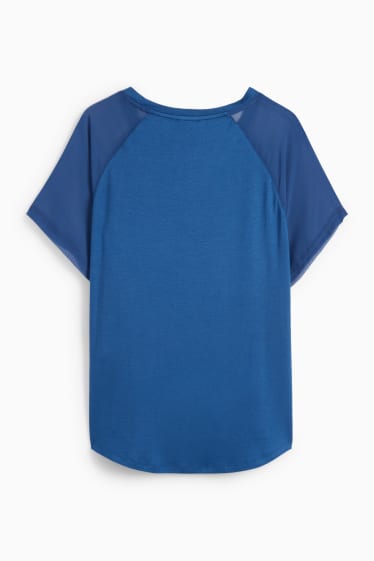 Femmes - T-shirt - regular fit - bleu foncé