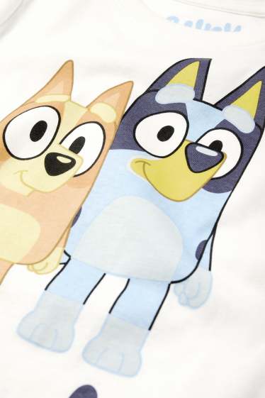 Copii - Băieți - Bluey - tricou cu mânecă scurtă - alb