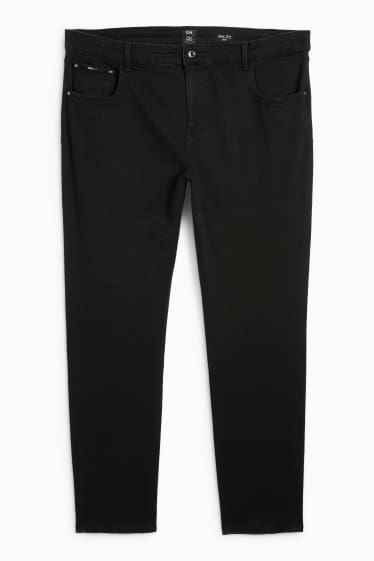 Femei - Slim jeans - talie medie - jeans modelatori - negru