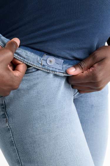 Femei - Jeans gravide - slim jeans - LYCRA® - denim-albastru deschis