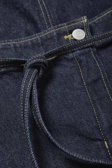Femei - Fustă de blugi - denim-albastru închis