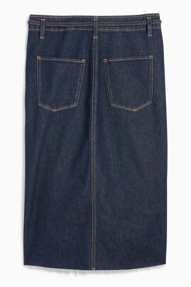 Femei - Fustă de blugi - denim-albastru închis