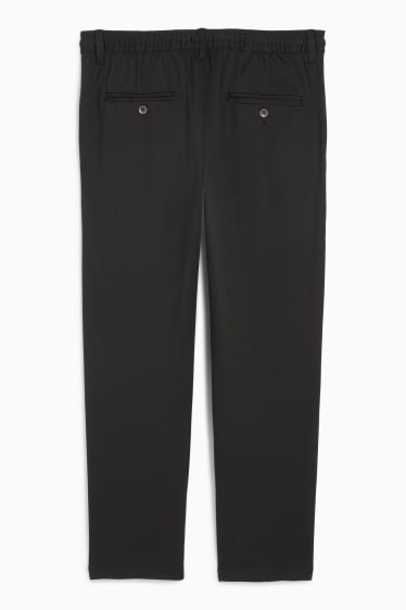 Bărbați - Chino - tapered fit - negru