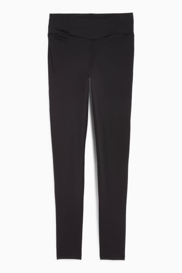 Femei - Colanți sport - 4 Way Stretch - negru