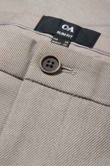 Bărbați - Pantaloni modulari - slim fit - Flex - gri