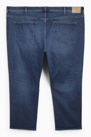 Bărbați - Regular jeans - jeans termoizolanți - LYCRA® - denim-albastru