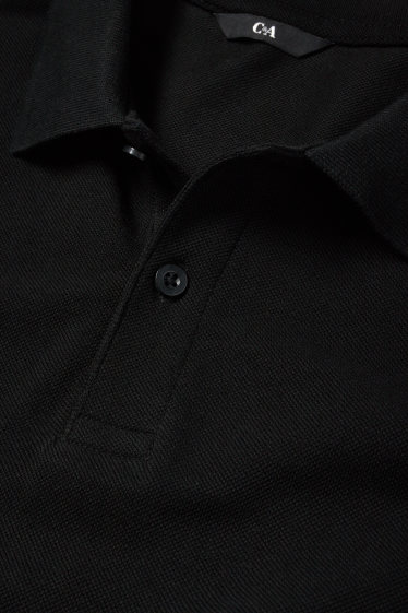 Bărbați - Multipack 2 buc. - tricou polo - regular fit - negru
