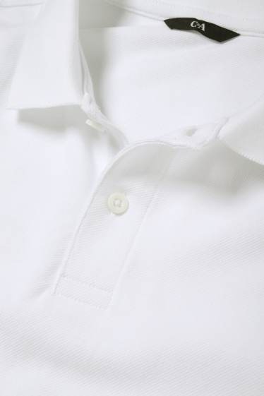 Bărbați - Multipack 2 buc. - tricou polo - regular fit - alb