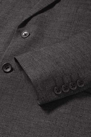 Bărbați - Sacou modular - slim fit - Flex - LYCRA® - gri închis