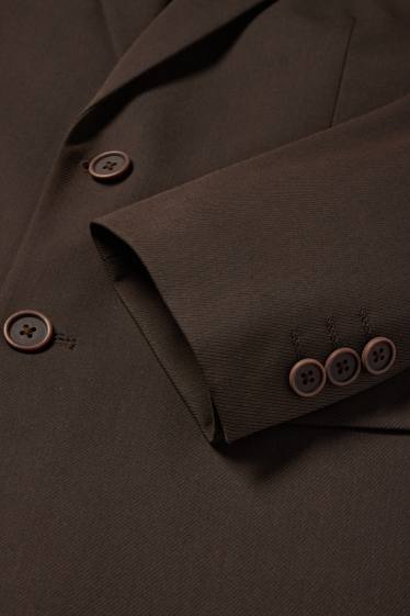 Bărbați - Sacou modular - slim fit - Flex - maro închis