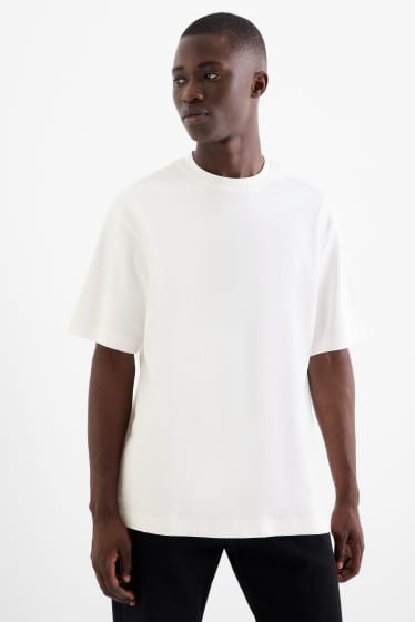 Bărbați - Multipack 2 buc. - tricou - relaxed fit - alb