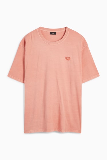 Bărbați - Tricou - relaxed fit - teracotă
