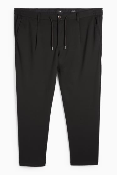 Bărbați - Chino - tapered fit - negru