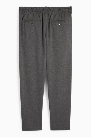 Bărbați - Chino - tapered fit - gri închis