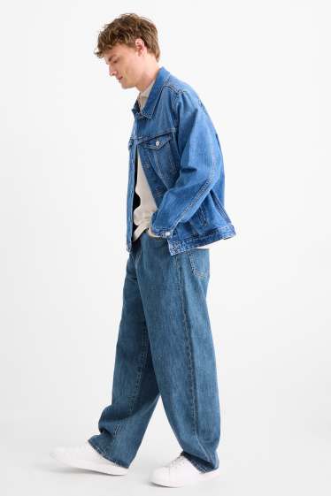 Bărbați - Baggy jeans - denim-albastru