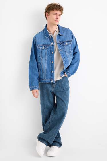 Bărbați - Baggy jeans - denim-albastru