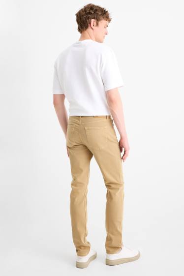 Bărbați - Slim jeans - bej