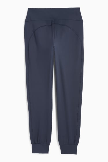 Femei - Pantaloni de trening funcționali - 4 Way Stretch - albastru închis