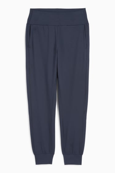 Femei - Pantaloni de trening funcționali - 4 Way Stretch - albastru închis