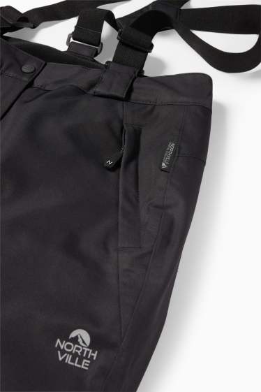 Copii - Fete - Pantaloni de schi - impermeabili - negru