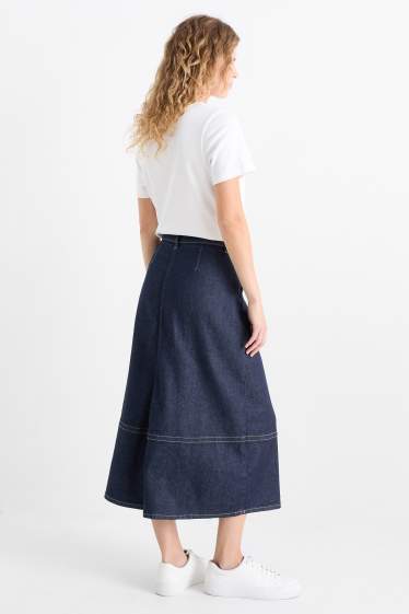 Femei - Fustă de blugi - denim-albastru închis