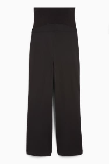 Femei - Pantaloni gravide din jerseu - negru