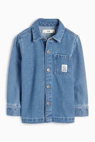 Copii - Băieți - Dinozaur - cămașă din denim - denim-albastru