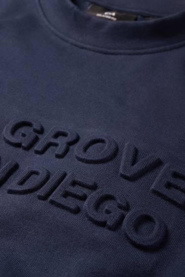 Bărbați - Tricou - relaxed fit - albastru închis