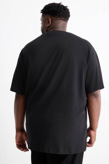 Bărbați - Tricou - relaxed fit - negru