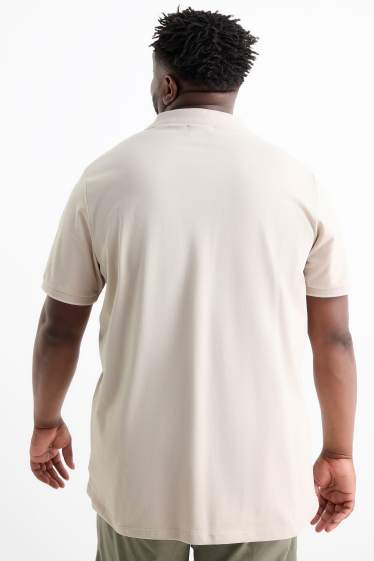 Bărbați - Tricou polo - bej
