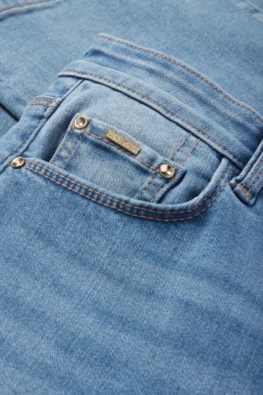 Femei - Bootcut jeans - talie medie - jeans modelatori - LYCRA® - denim-albastru deschis