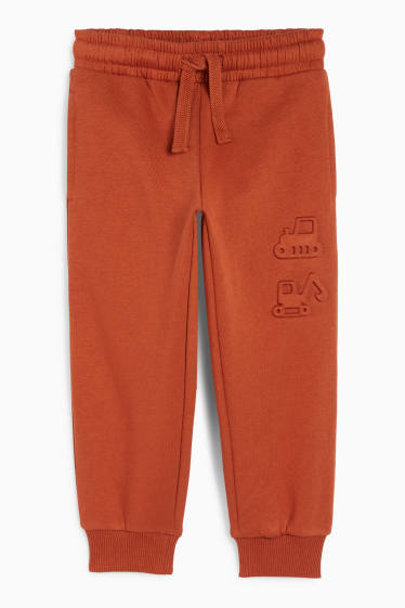 Copii - Băieți - Excavator - pantaloni de trening - havanna