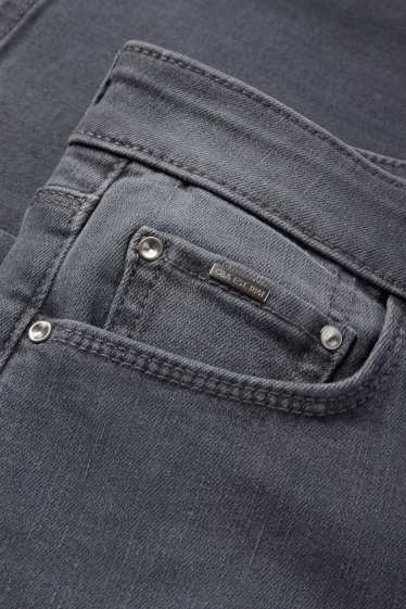 Femei - Bootcut jeans - talie medie - jeans modelatori - LYCRA® - denim-gri