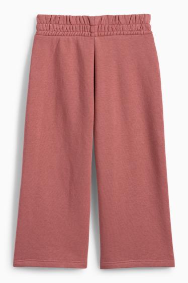 Copii - Fete - Pantaloni de trening - roz închis