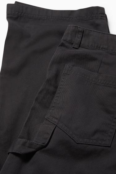Copii - Fete - Pantaloni de stofă - negru