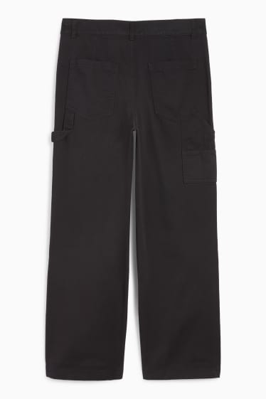 Copii - Fete - Pantaloni de stofă - negru